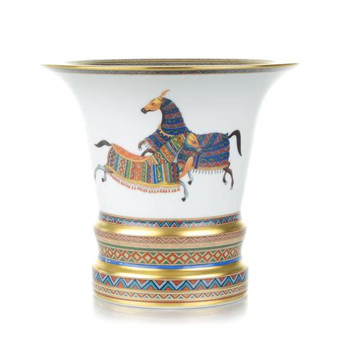 hermes porcelain vase|hermes porcelain.